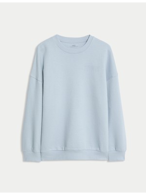 Marks & Spencer Pamuk Karışımlı Sweatshirt (6–16 Yaş)