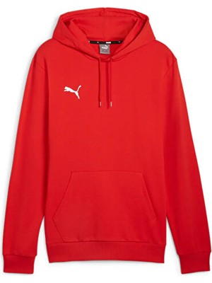 Puma Teamgoal Casuals Hoody Erkek Futbol Sweatshirts 65861801 Kırmızı