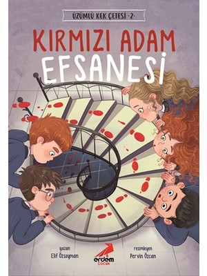 Erdem Yayınları Kırmızı Adam Efsanesi - Üzümlü Kek Çetesi 2