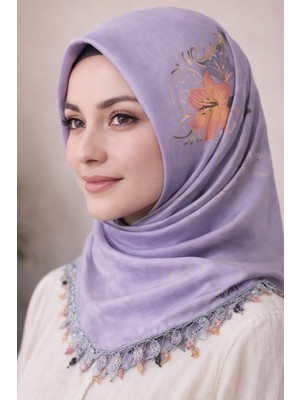 Gigi Giyim Zambak Motifli Içi Boş Iğne Oyalı Yazma