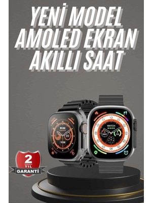 No 35 Moda Akıllı Saat Kordon Hediyeli Güçlü Batarya Kapasiteli Titreşimli Bildirim Görme Unisex