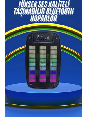 No 35 Moda Kablosuz Hoparlör Ios ve Android Uyumlu Şarjlı Sd Kart Girişli Bluetooth Hoparlör