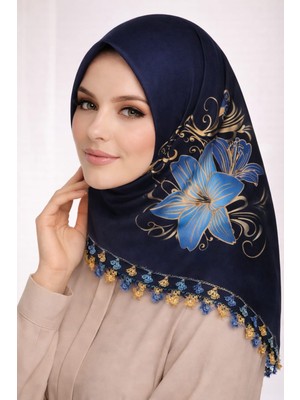 Gigi Giyim Zambak Motifli Içi Boş Iğne Oyalı Yazma