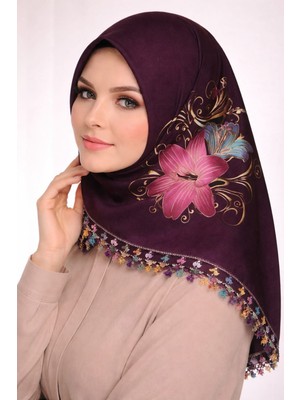 Gigi Giyim Zambak Motifli Içi Boş Iğne Oyalı Yazma