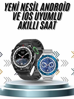 No 35 Moda Akıllı Saat 1.62 Inç Ultimate Nabız Sensörlü Sesli Görüşme Yapabilen
