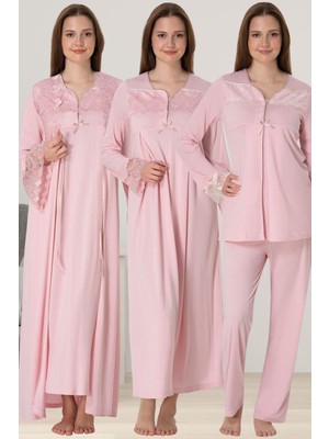 Effortt Pembe Hamile Lohusa Set