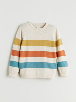 Lc Waikiki Yeni Sezon Bisiklet Yaka Uzun Kollu Erkek Bebek Triko Kazak