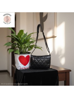 Trendniva Çok Gözlü Kapitone El ve Omuz Çantası