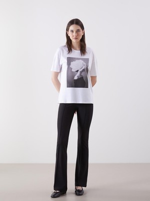 Lc Waikiki Yeni Sezon Beli Lastikli Kadın Tayt Pantolon