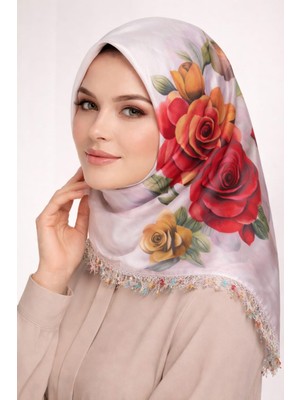 Gigi Giyim Çiçek Detaylı Içi Dolu El Işi Iğne Oyalı Yazma Çok Renkli