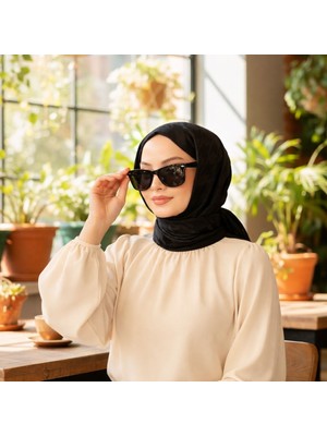 Revam Collection Kazayağı Deseni ipeksi Jakar Şal kadın