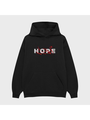 Camblys Hope Ön Yazılı Oversize Kapüşonlu Sweatshirt