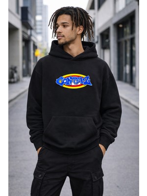 Camblys Cortiez Basıkılı Oversize Sweatshirt