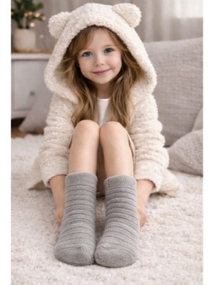 Gigi Giyim Ters Havlu Kız Çocuk Renkli Çorap