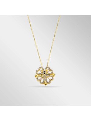 FAZ Kuyumculuk Fazkuyumculuk Kalp Dörtlüsü Kolye