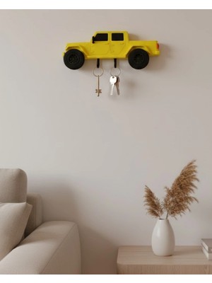 Marsilyan Duvara Monte Araba Anahtarlık Dekoratif Ve Kullanışlı