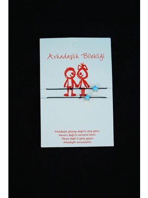 Lisinya Arkadaş Şans Bilekliği Yıldız Model