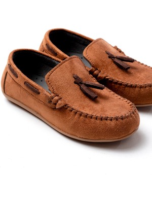 Papuccum Ortopedi Çocuk Yumuşak Kaydırmaz Anatomik Taban Loafer