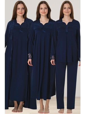 Effortt Lacivert Hamile Lohusa Set