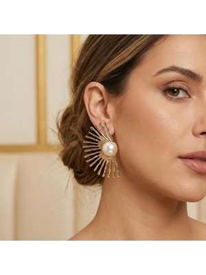 Xuping Aurora Inci Gold Küpe