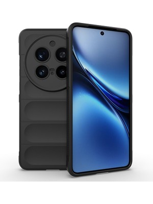 M.TK Moveteck Vivo X200 Pro Kılıf Kamera Korumalı Kabartmalı Yumuşak Renkli Silikon Kapak Mat Hisli Içi Kadife Süet Kapak