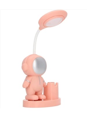 No 35 Moda LED Astronot Masa Lambası ve Kalemlik