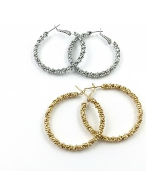 Xuping Bold Touch Çelik Küpe Gold/gümüş