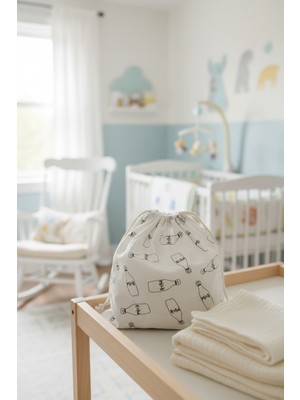 Soft and Baby Milk Müslin Kese