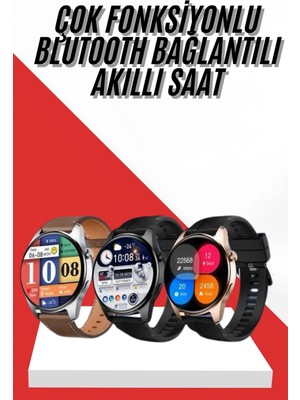 No 35 Moda Akıllı Saat 1.5 Inç Amoled Ekran Çift Kordonlu Gps Nfc Uyumlu