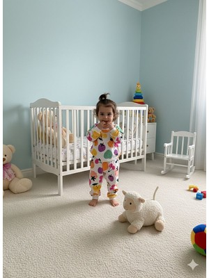 My Kids Wear Meyve Desenli Kız Takım