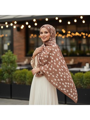 Revam Collection Ceylan Bambi Desenli Pamuk Soft Şal