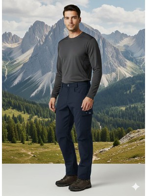 Mikro Taktikal Outdoor Kargocep Cargocep Içipolarli Softjel Sıvı ve Rüzgar Geçirmez Kışlık Pantolon