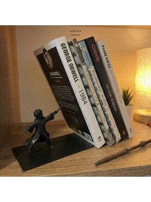 Adens Shop Harry Potter Figürlü Dekoratif Kitap Tutucu & Kitap Desteği