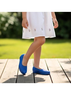 Fiyra Makosen Lacivert Plastik Naylon Kız Çocuk Ayakkabı