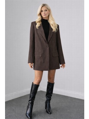 Thb.Edition Kadın Oversize Blazer Ceket