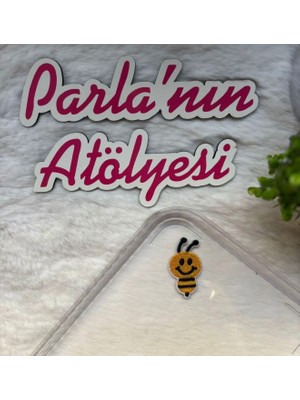 Parla'nın Atölyesi 0-3 Yaş Az Saçlı ve Saçsız Bebek Tokası Arı