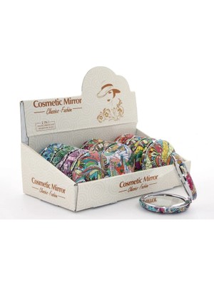 Hayat Store Yuvarlak Taşlı Ayna Kalın ALK1867