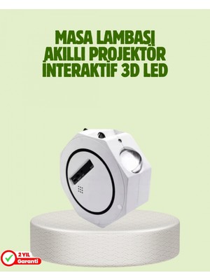 Marsilyan Çok Modlu Yıldız Ve Okyanus Efektli Gece Işığı Projektörü