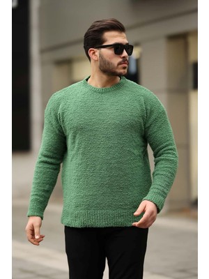 Ohepmoda Tüy Dokulu Erkek Oversize Kazak