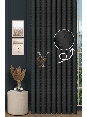 Yunilla Armani Fon Perde V-682 Antrasit