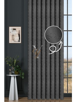 Yunilla Kenzo Fon Perde V-681 Açık Gri