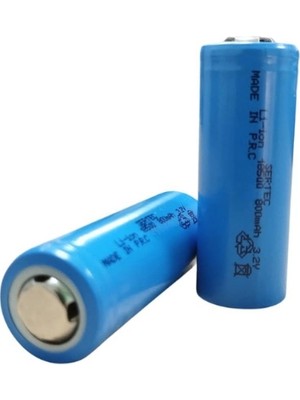 Hayat Store Sertec 3.2V IFR18500 800 Mah Lifepo4 Pil