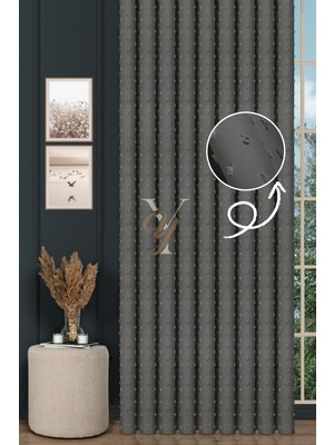 Yunilla Armani Fon Perde V-681 Açık Gri