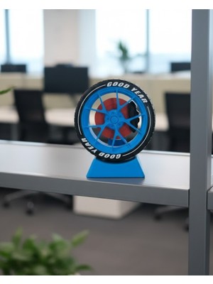 FRY Otomobil Jant Görünümlü Masa Üstü Ofis Süsü