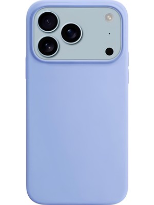 Piyasa Sepeti Apple iPhone 17 Pro 6.3'' Liquid Lansman Silikon Kılıf Gökyüzü Mavi