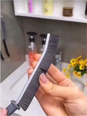 Ecovibe 3 Adet Multi Ince Temizlik Fırçası Derz Arası Banyo Mutfak Lavabo Detay Temizleme Fırçası