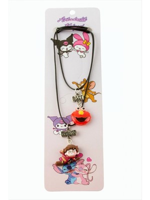 Marsilyan Çzgflm Karakteri Arkadaşlık Kolyeleri (Çift Kolye)