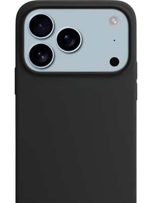 Piyasa Sepeti Apple iPhone 17 Pro 6.3'' Liquid Lansman Silikon Kılıf Mat Siyah