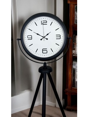 Black Balance Tripod Ayaklı Saat