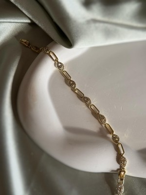 Aurah Gold Göz Bileklik